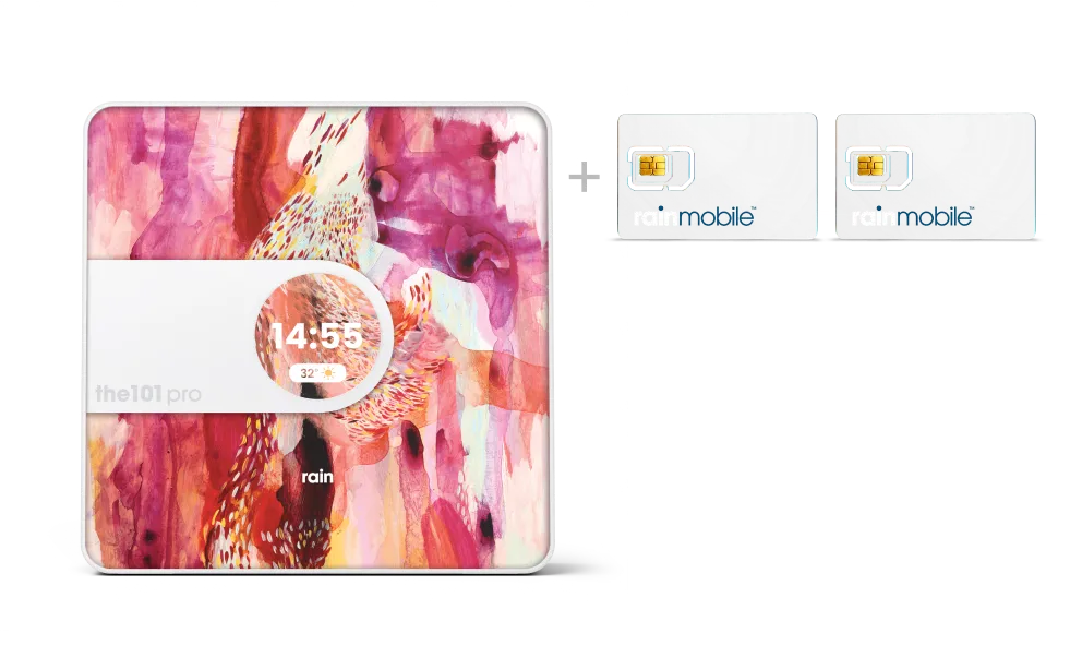 rainone the101 pro 100mbps + 2 sims