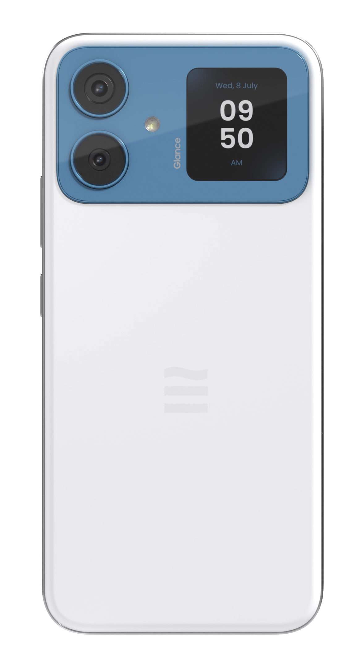 LoopPhone camera bar and Glance Display — fingerprint, face unlock, NFC, Android 16, eSIM and 5G